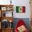 Grunge Mexican Flag-Graphic Design Resources-Stretched Canvas displayed on a wall