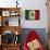 Grunge Mexican Flag-Graphic Design Resources-Mounted Art Print displayed on a wall