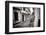 Grunge Monochromatic Image of a Decaying Buildings in Old Havana-Kamira-Framed Photographic Print