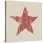 Grunge Red Star-pashabo-Stretched Canvas