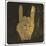 Grunge "Rock On" Gesture-pashabo-Mounted Art Print