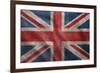 Grunge Rugged Uk Flag-Hannuviitanen-Framed Art Print