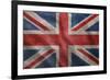 Grunge Rugged Uk Flag-Hannuviitanen-Framed Art Print