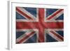 Grunge Rugged Uk Flag-Hannuviitanen-Framed Art Print