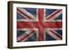 Grunge Rugged Uk Flag-Hannuviitanen-Framed Art Print