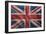 Grunge Rugged Uk Flag-Hannuviitanen-Framed Art Print