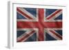 Grunge Rugged Uk Flag-Hannuviitanen-Framed Art Print