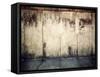 Grunge, Rusty Concrete Wall and Concrete Floor. Grunge Background-Michal Bednarek-Framed Stretched Canvas