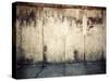 Grunge, Rusty Concrete Wall and Concrete Floor. Grunge Background-Michal Bednarek-Stretched Canvas