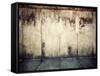 Grunge, Rusty Concrete Wall and Concrete Floor. Grunge Background-Michal Bednarek-Framed Stretched Canvas