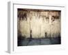 Grunge, Rusty Concrete Wall and Concrete Floor. Grunge Background-Michal Bednarek-Framed Photographic Print