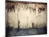 Grunge, Rusty Concrete Wall and Concrete Floor. Grunge Background-Michal Bednarek-Mounted Photographic Print