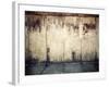 Grunge, Rusty Concrete Wall and Concrete Floor. Grunge Background-Michal Bednarek-Framed Photographic Print