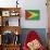 Grunge Sovereign State Flag Of Country Of Guyana In Official Colors-Speedfighter-Mounted Art Print displayed on a wall