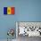 Grunge Sovereign State Flag Of Country Of Moldova In Official Colors-Speedfighter-Mounted Premium Giclee Print displayed on a wall