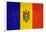 Grunge Sovereign State Flag Of Country Of Moldova In Official Colors-Speedfighter-Framed Art Print