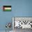 Grunge Sovereign State Flag Of Country Of Palestne In Official Colors-Speedfighter-Art Print displayed on a wall