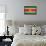 Grunge Sovereign State Flag Of Country Of Suriname In Official Colors-Speedfighter-Framed Stretched Canvas displayed on a wall