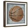 Grunge Sporting I-Studio W-Framed Art Print