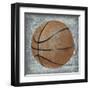 Grunge Sporting I-Studio W-Framed Art Print