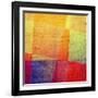 Grunge Texture Used as Background-iulias-Framed Art Print