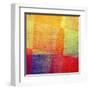 Grunge Texture Used as Background-iulias-Framed Art Print