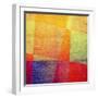 Grunge Texture Used as Background-iulias-Framed Art Print