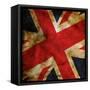 Grunge Uk Flag-Graphic Design Resources-Framed Stretched Canvas