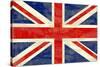 Grunge UK Flag-bonathos-Stretched Canvas