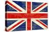 Grunge UK Flag-bonathos-Stretched Canvas