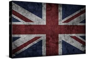 Grunge Uk National Flag-Spaxia-Stretched Canvas