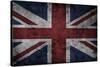 Grunge Uk National Flag-Spaxia-Stretched Canvas