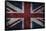 Grunge Uk National Flag-Spaxia-Framed Stretched Canvas