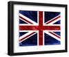 Grunge Union Jack Flag-prawny-Framed Art Print