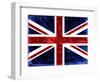 Grunge Union Jack Flag-prawny-Framed Art Print