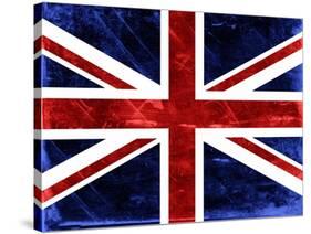 Grunge Union Jack Flag-prawny-Stretched Canvas