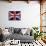 Grunge Union Jack Flag-prawny-Art Print displayed on a wall