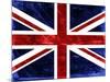 Grunge Union Jack Flag-prawny-Mounted Art Print