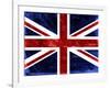 Grunge Union Jack Flag-prawny-Framed Art Print