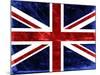 Grunge Union Jack Flag-prawny-Mounted Art Print