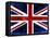 Grunge Union Jack Flag-prawny-Framed Stretched Canvas