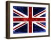 Grunge Union Jack Flag-prawny-Framed Art Print