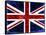 Grunge Union Jack Flag-prawny-Framed Stretched Canvas