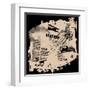 Grunge Vector Background-elanur us-Framed Art Print