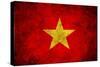 Grunge Vietnam Flag-darrenwhi-Stretched Canvas