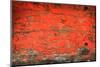 Grunge Wood Texture Background Old Panel Red-dedukh-Mounted Photographic Print