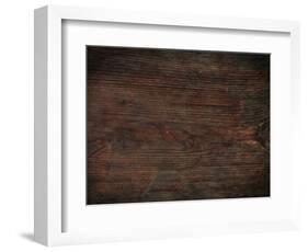 Grunge Wooden Texture.-Reinhold Leitner-Framed Photographic Print