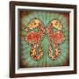 Grunge Zodiac - Gemini-krasstin-Framed Art Print