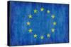 Grungy European Flag-clearviewstock-Stretched Canvas