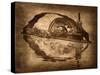 Grungy Steampunk Boat-paul fleet-Stretched Canvas
